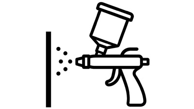Symbol für Oberflächenbeschichtung und Veredelung von Druckgussteilen