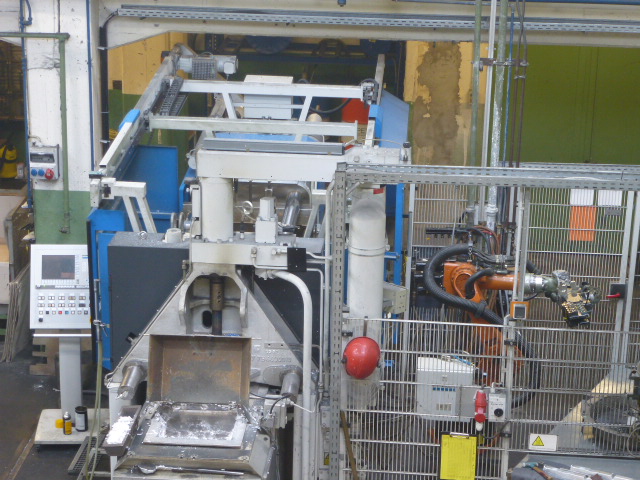 Moderne Druckgussmaschine bei DRUTEC im Einsatz Automatisierte Fertigung mit Zinkdruckguss und Robotik bei DRUTEC